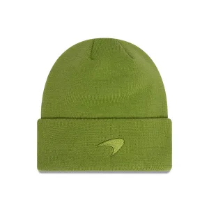 2024 McLaren Racing Seasonal Cuffed Knitted Unisex Winter Beanie - Green