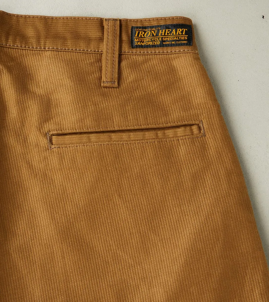 502DR-KHA Serviceman - Classic Tapered Cargo - 12oz Khaki Military Whipcord