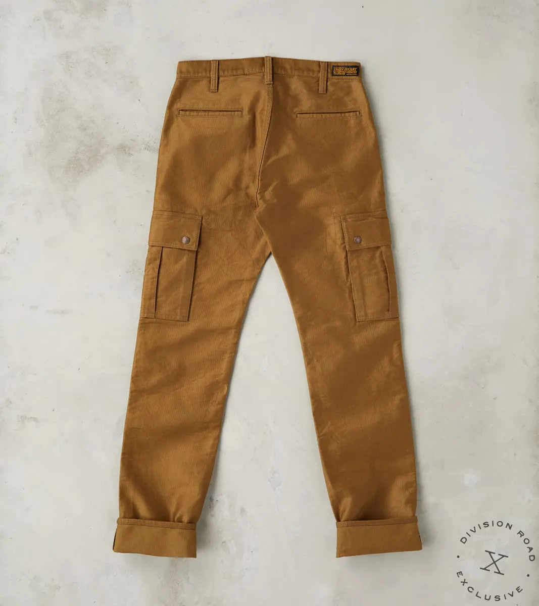 502DR-KHA Serviceman - Classic Tapered Cargo - 12oz Khaki Military Whipcord