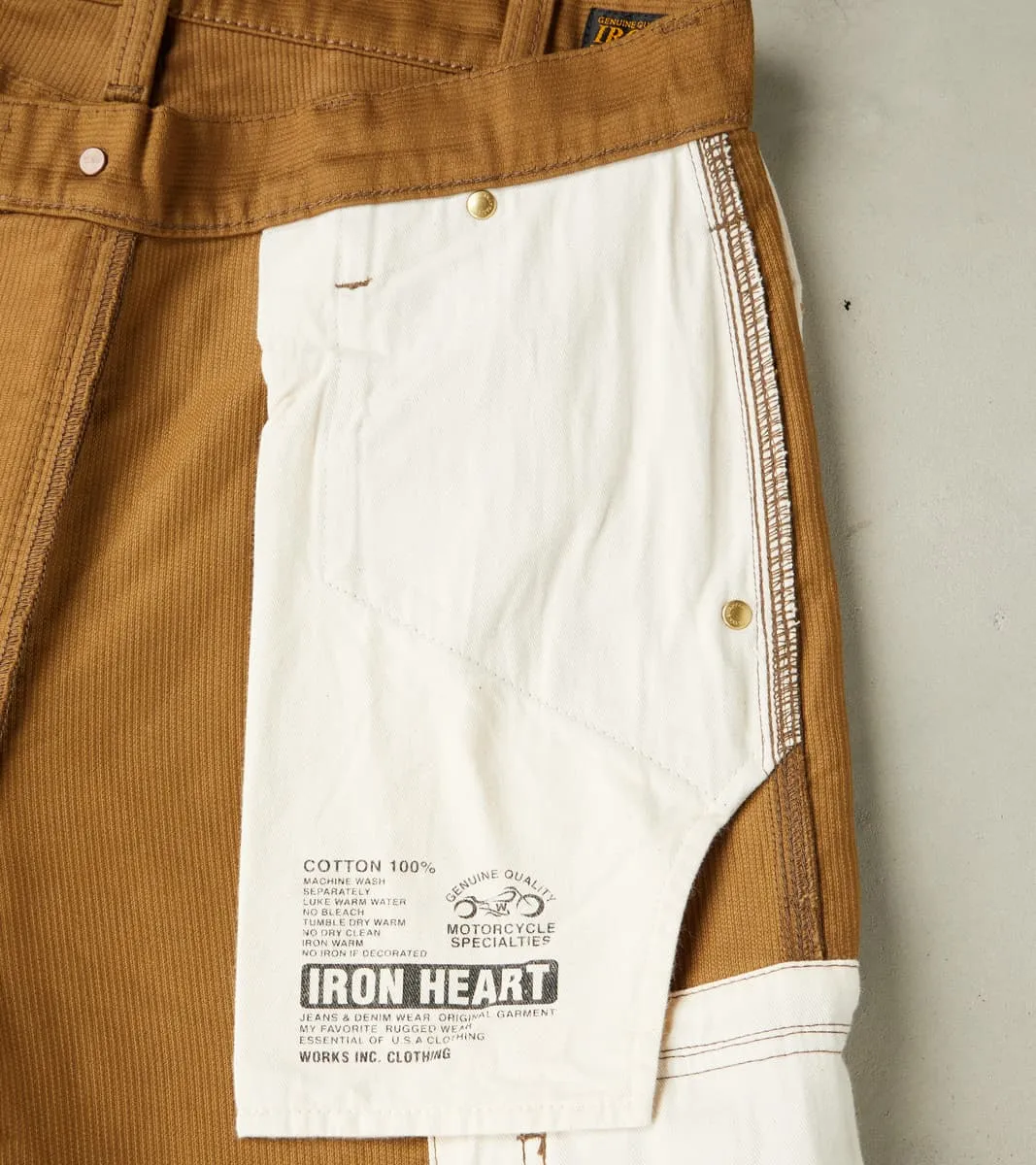 502DR-KHA Serviceman - Classic Tapered Cargo - 12oz Khaki Military Whipcord