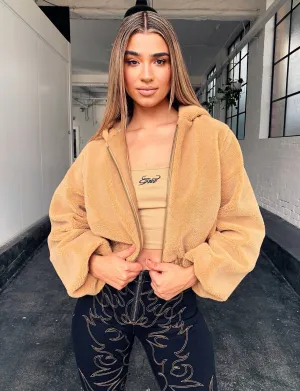 717 Teddy Jacket - Caramel