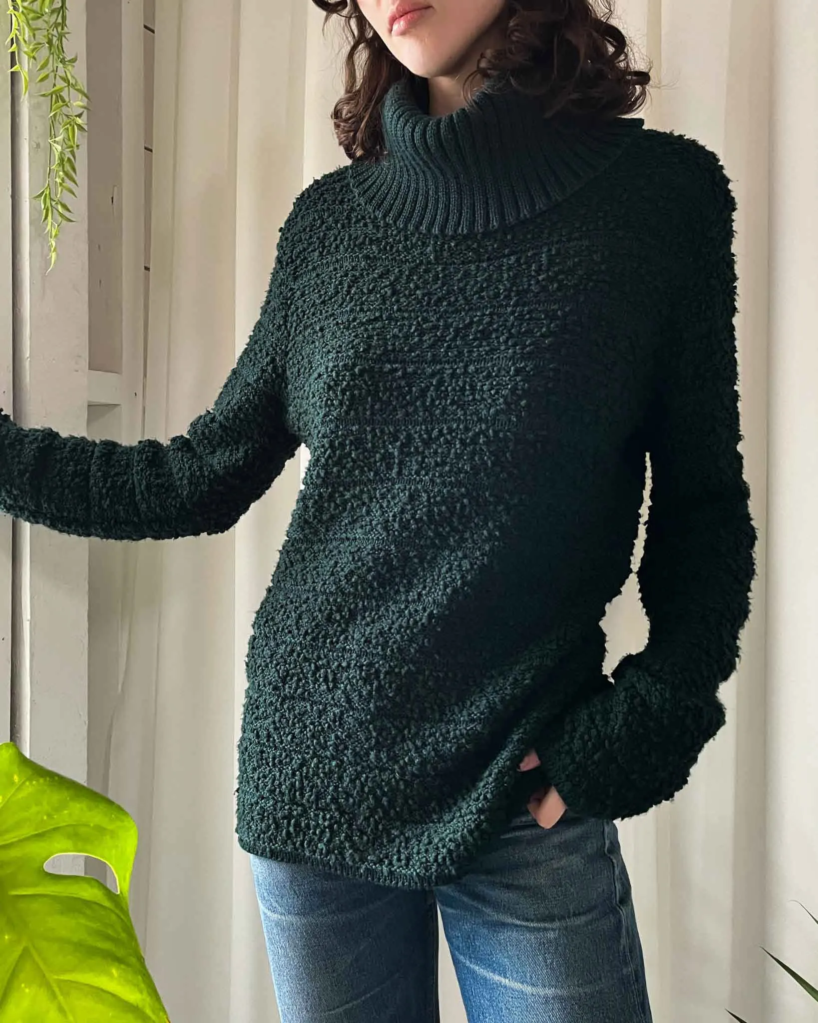 90s Feraud Turtleneck Sweater | S-L