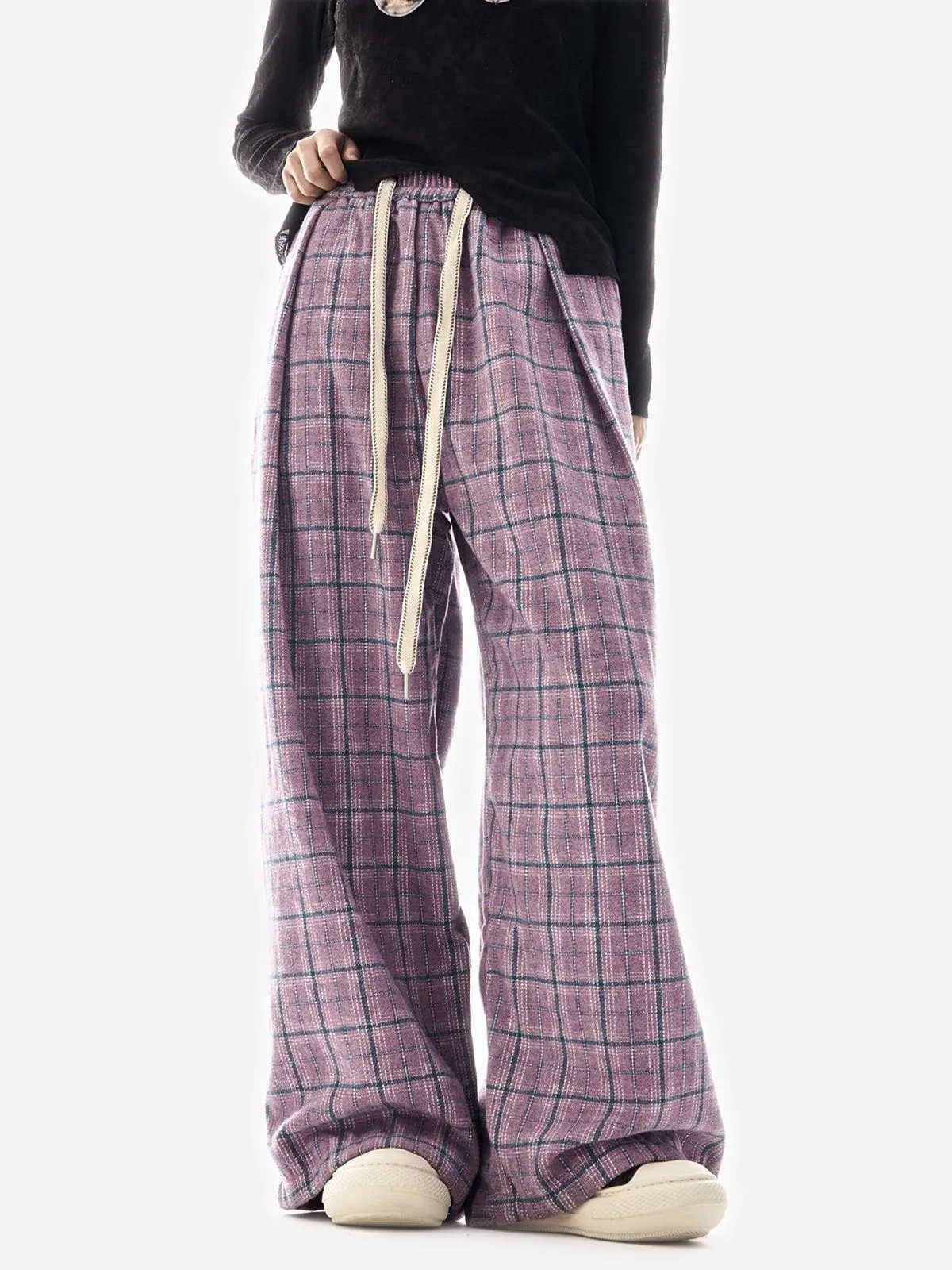 Aelfric Eden Basic Plaid Sweatpants