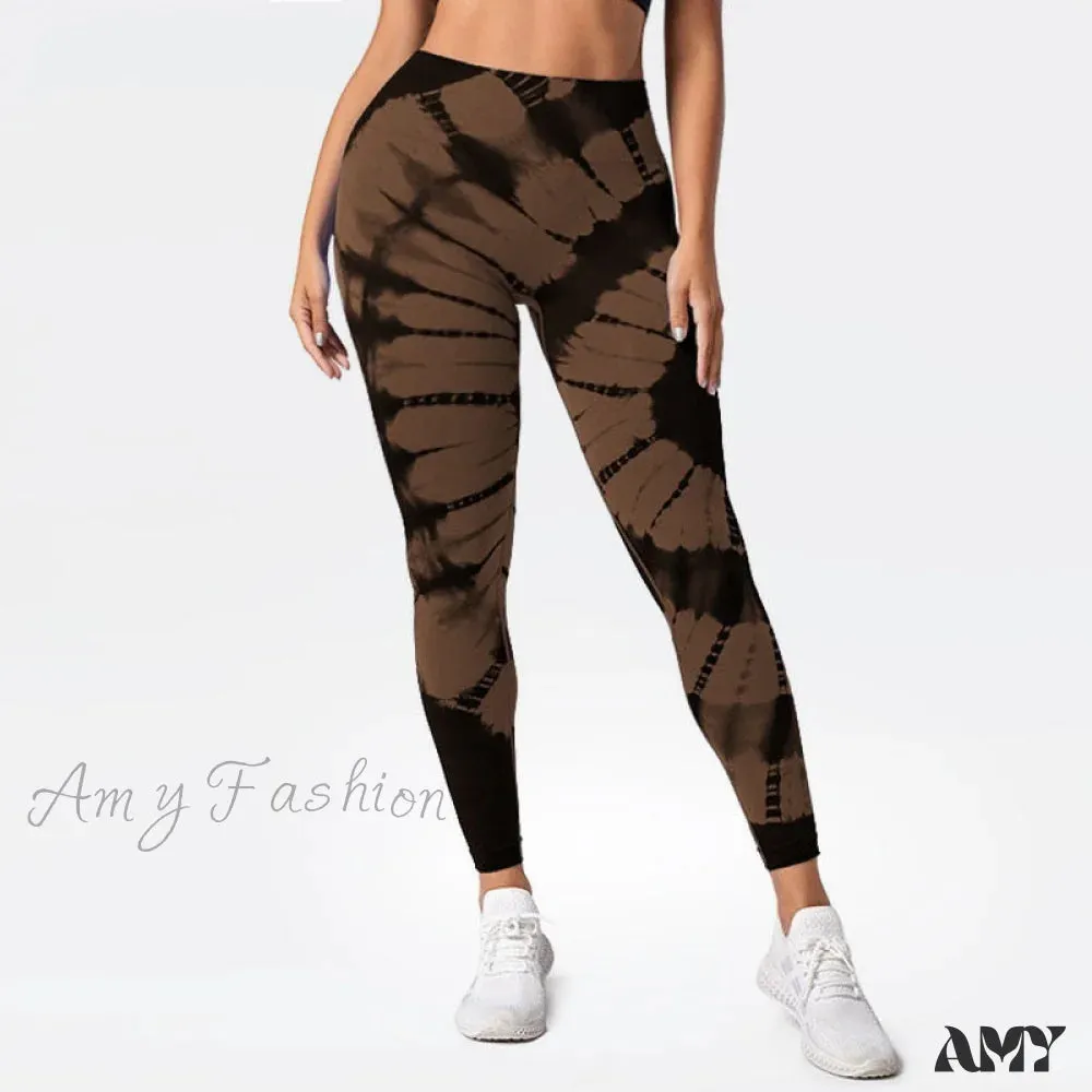 Amy Fashion - Tights High Waist Trousers Workout Sports Clothes