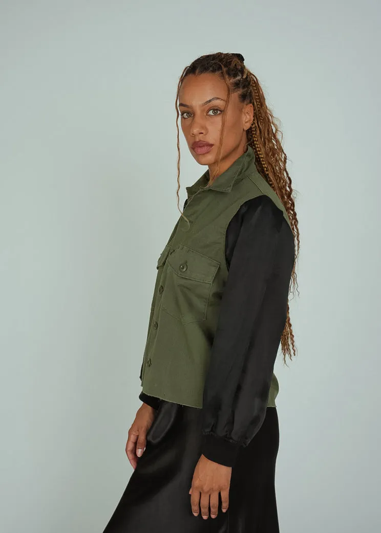 Aquarius Cocktail Army Ava Jacket