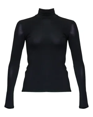 Baby Skin Turtleneck Black