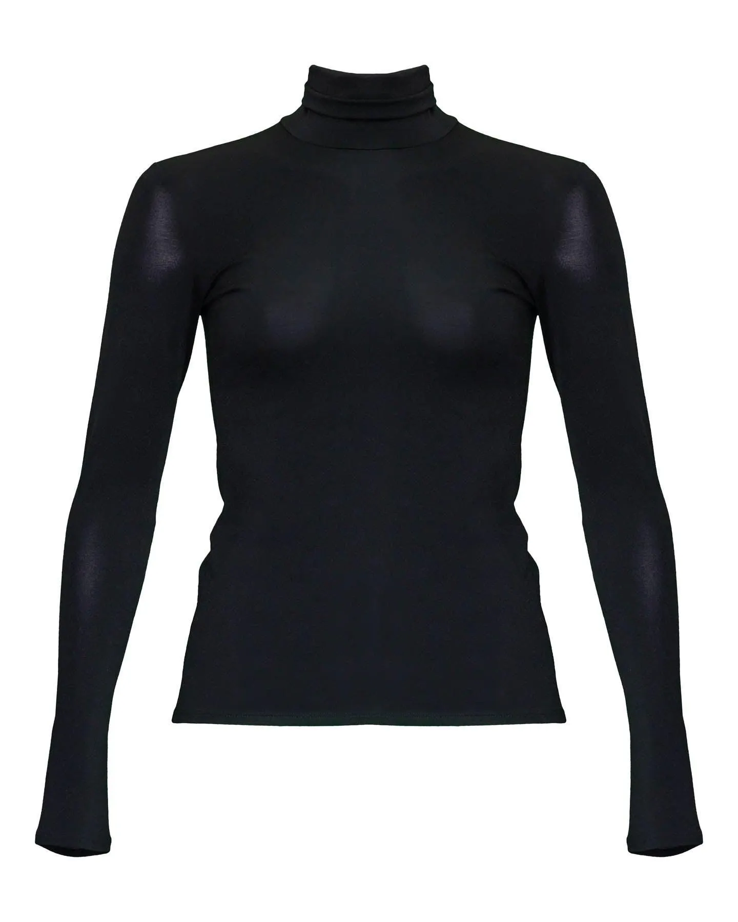 Baby Skin Turtleneck Black