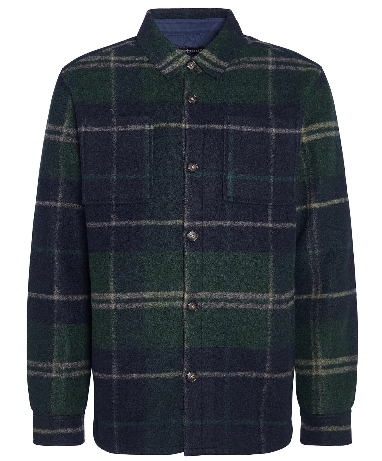 Barbour Chapter Overshirt Green
