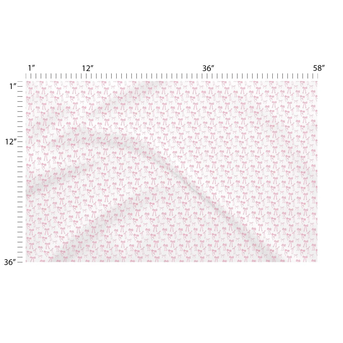 Bows 3 - Natural Fiber Fabric by the Yard