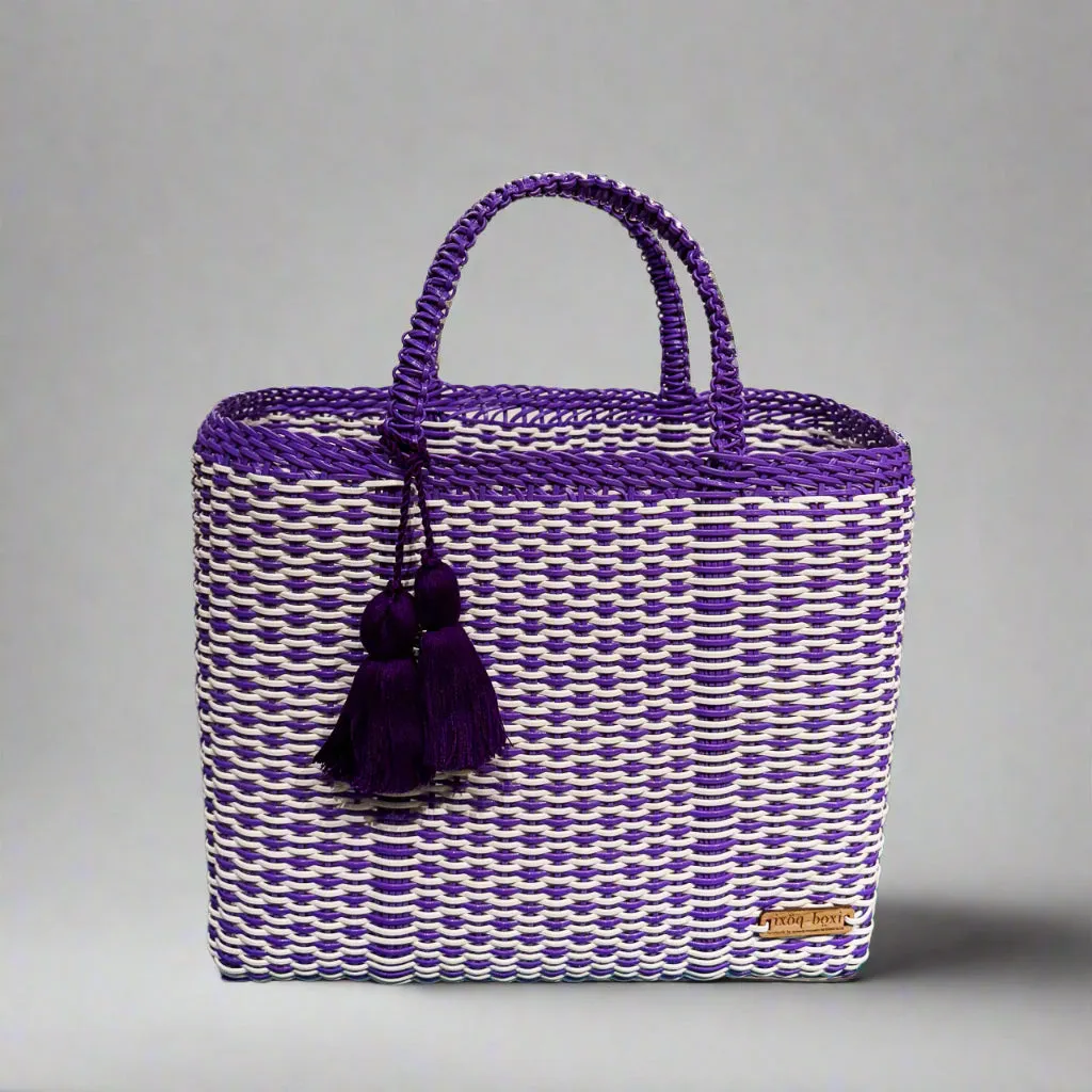 cesta tote ~ medium ~ basket weave
