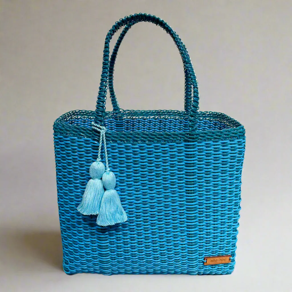cesta tote ~ medium ~ basket weave