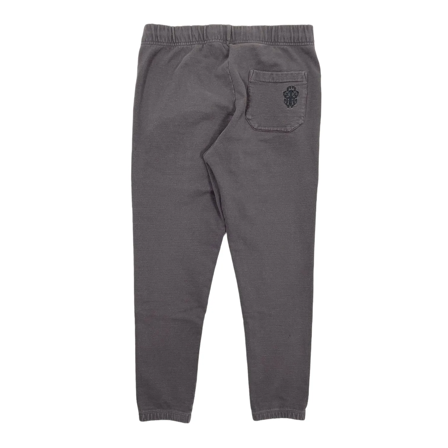 Chrome Hearts Y Not Dagger Embroidered Sweatpants Grey Pre-Owned