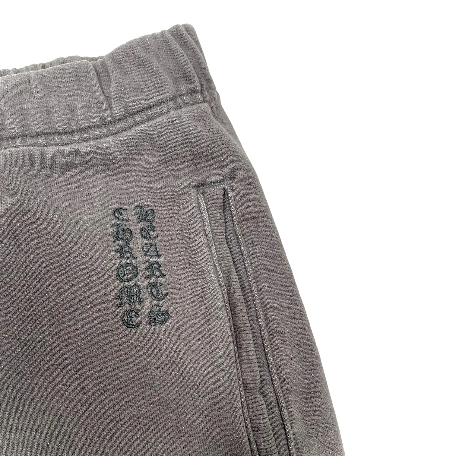 Chrome Hearts Y Not Dagger Embroidered Sweatpants Grey Pre-Owned