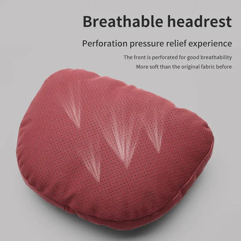 Color: GRAY - Top Quality Car Headrest Neck Support Seat Soft