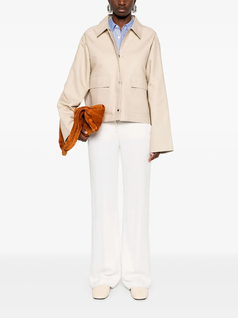 Copped jacket