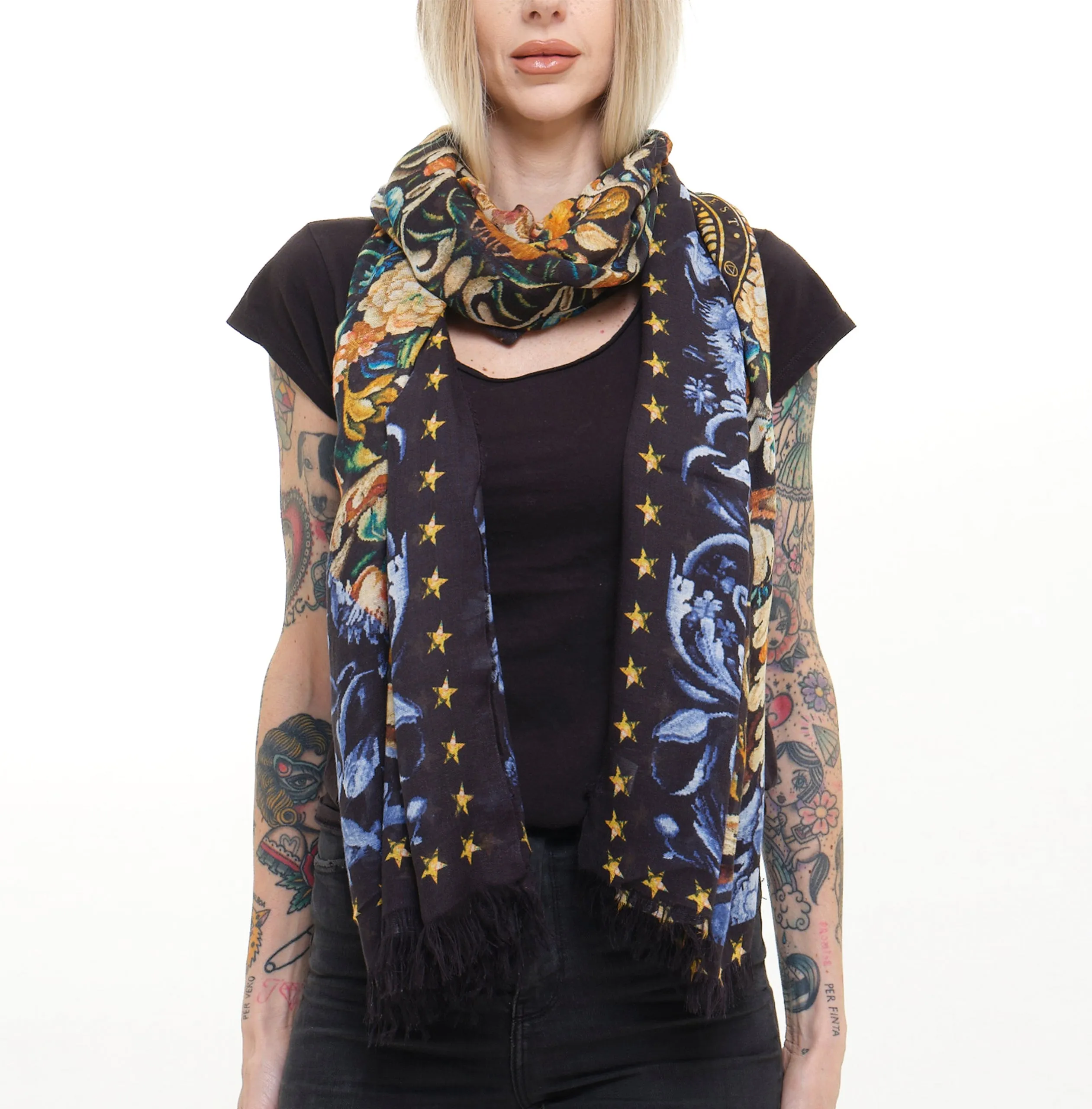 Coreterno " Blackstar " - Maxi scarf