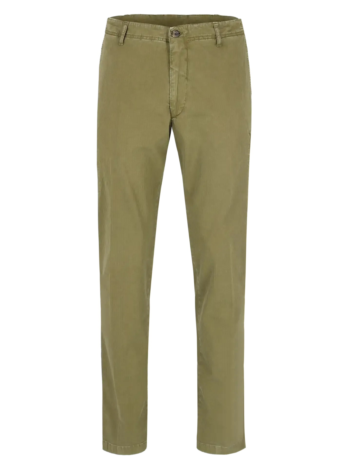 cotton-blend tapered trousers