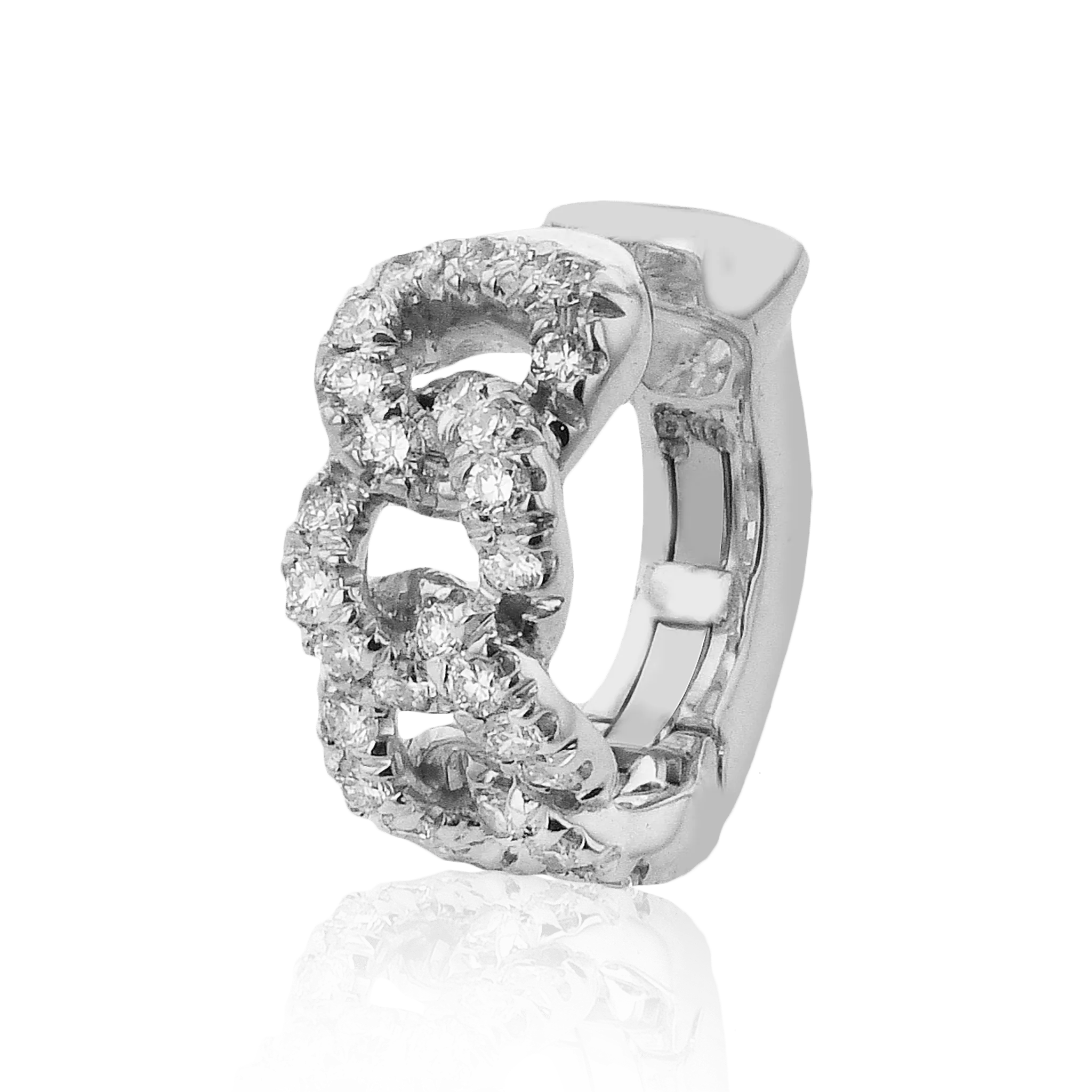 Cuff Earring in 18k Gold with Diamonds