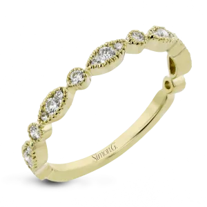 Fashion Ring In 18k Gold With Diamonds