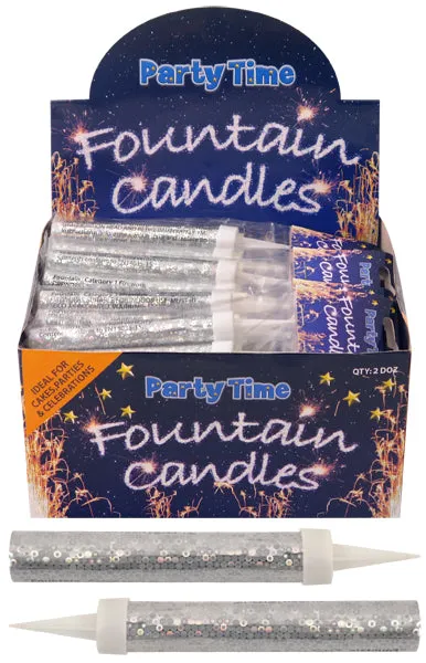 Fountain Ice Silver  Sparkling  12cm