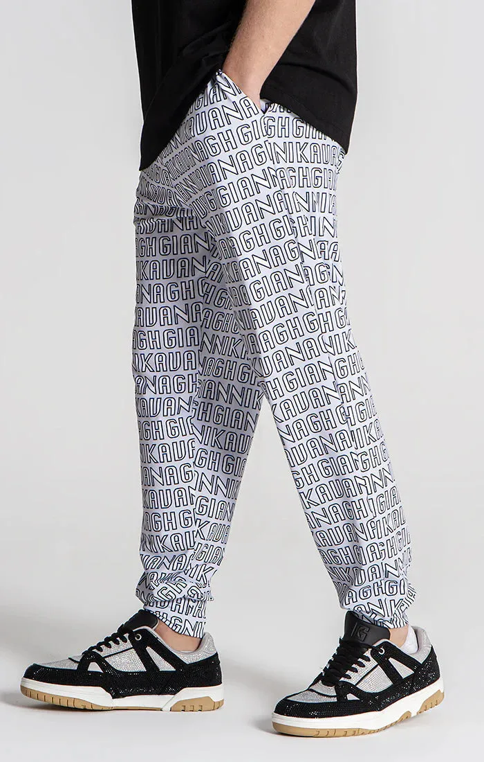 Grey Tag Joggers