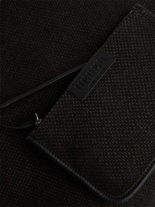 Hereu   Calella Winter linen tote bag 