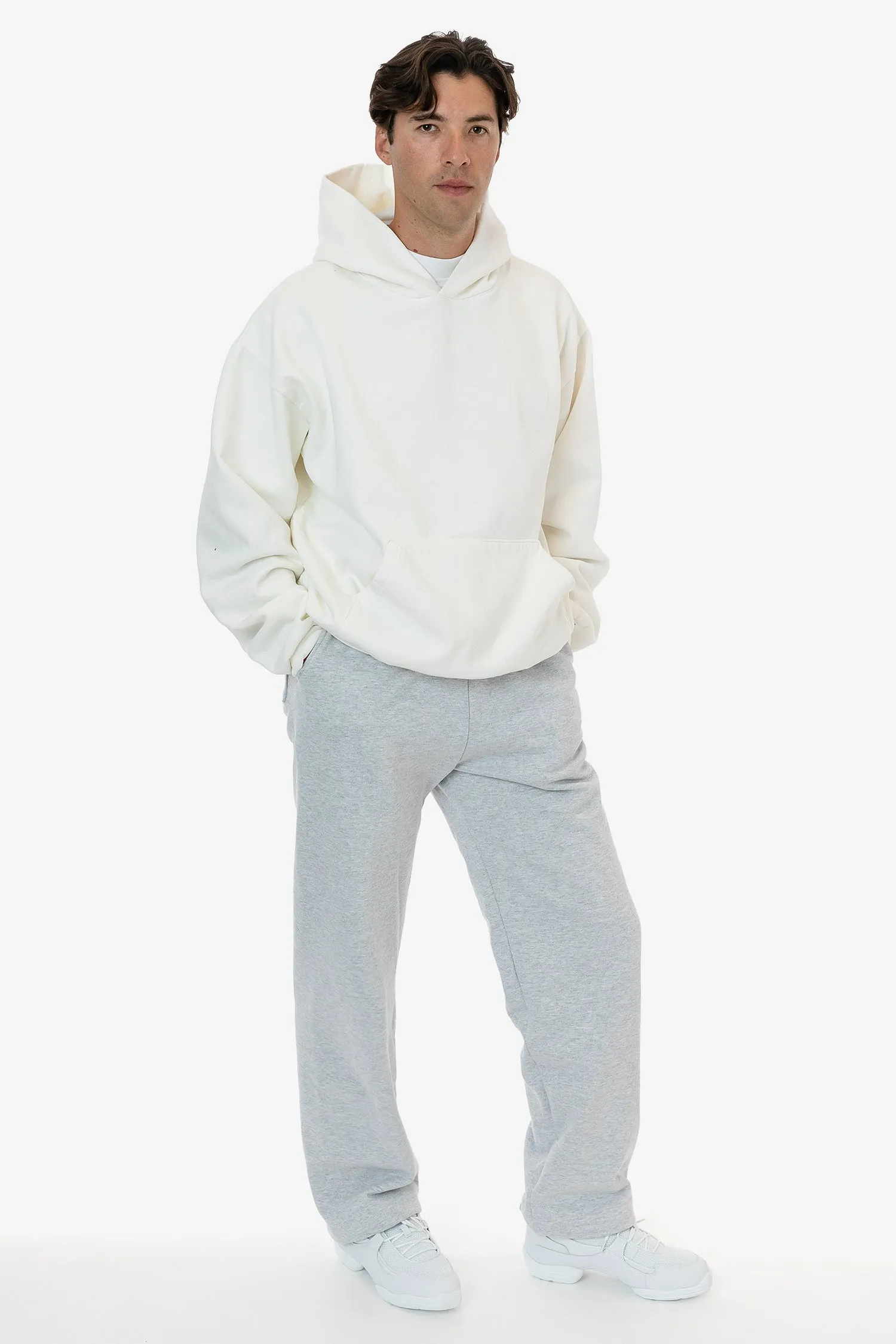 HF05 - Heavy Fleece Wide Leg Sweatpants (Piece Dye)