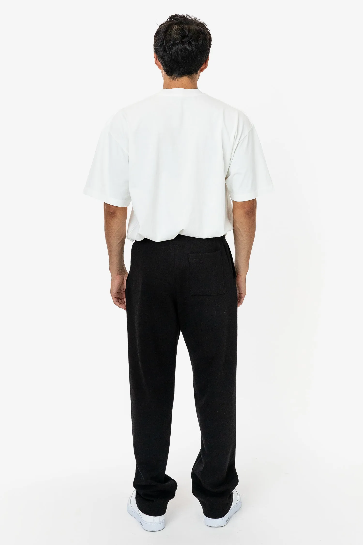 HF05 - Heavy Fleece Wide Leg Sweatpants (Piece Dye)