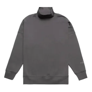 HOMME  'ESSENTIAL' By Homme Mockneck Charcoal