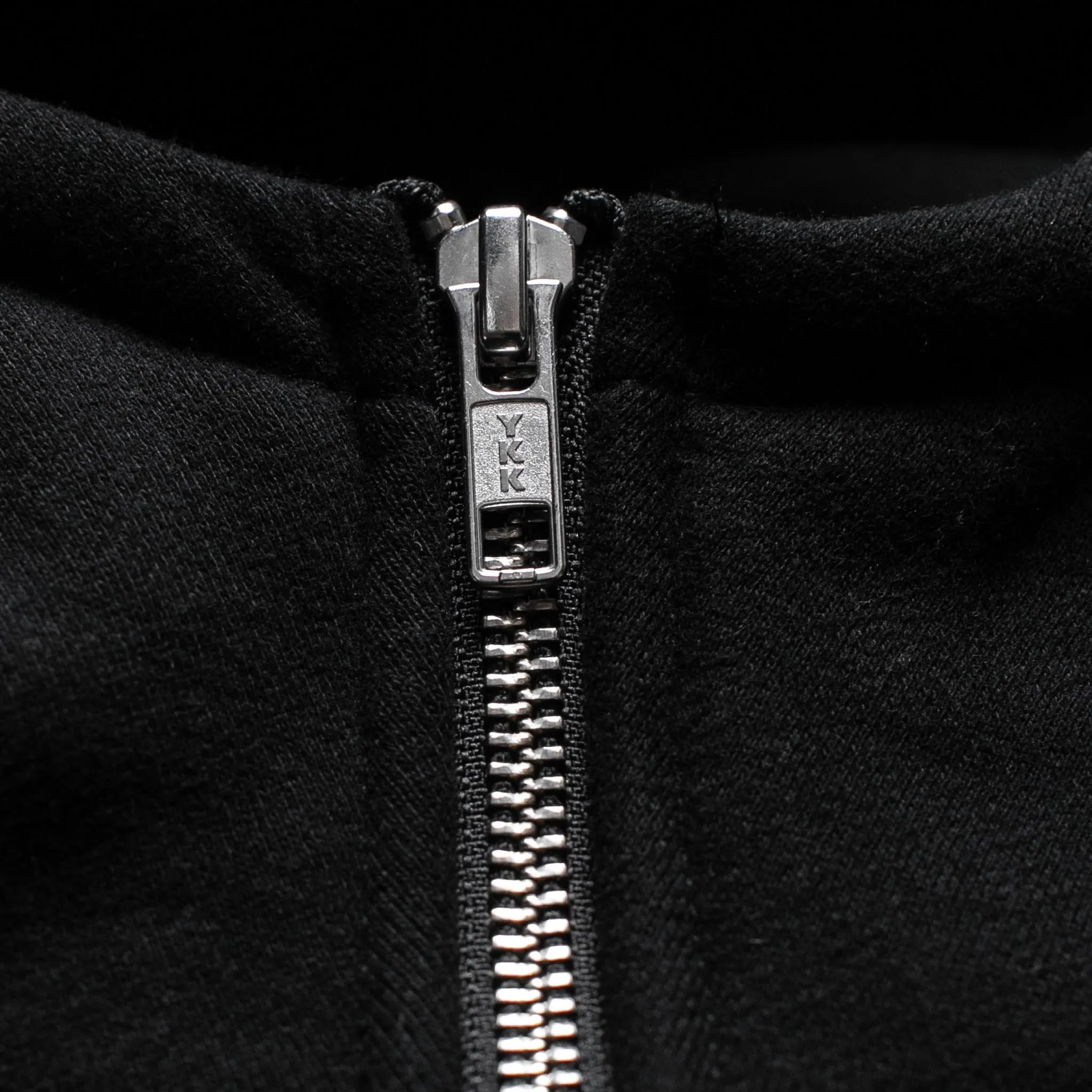 HOMME  Hooded Fleece Vest Black