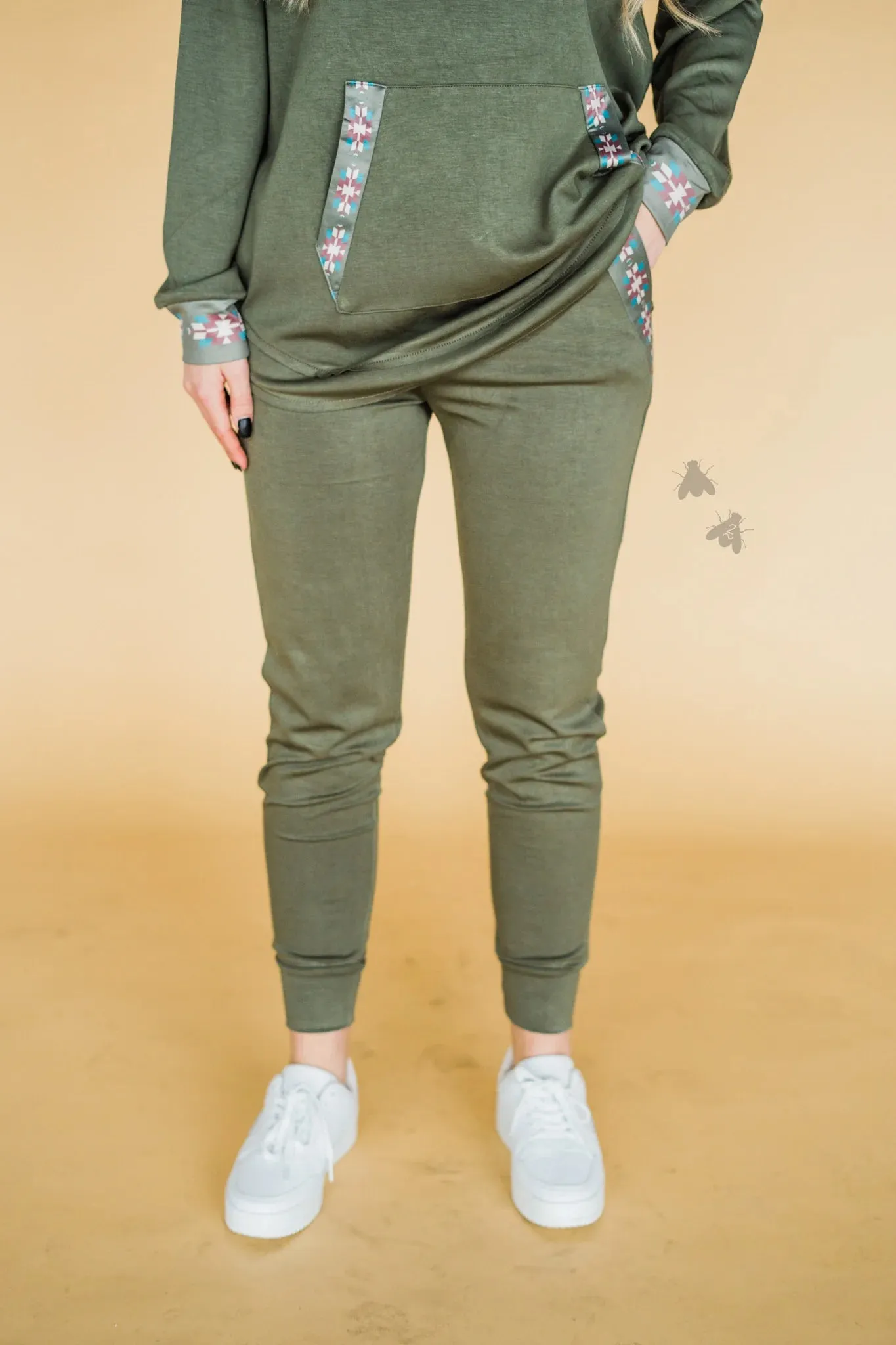 Hot Trot Olive Joggers