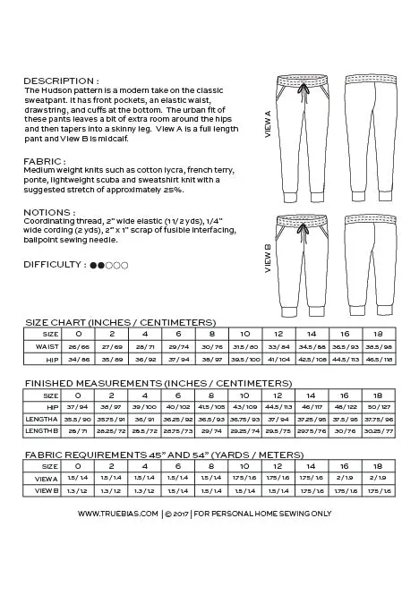 Hudson Joggers