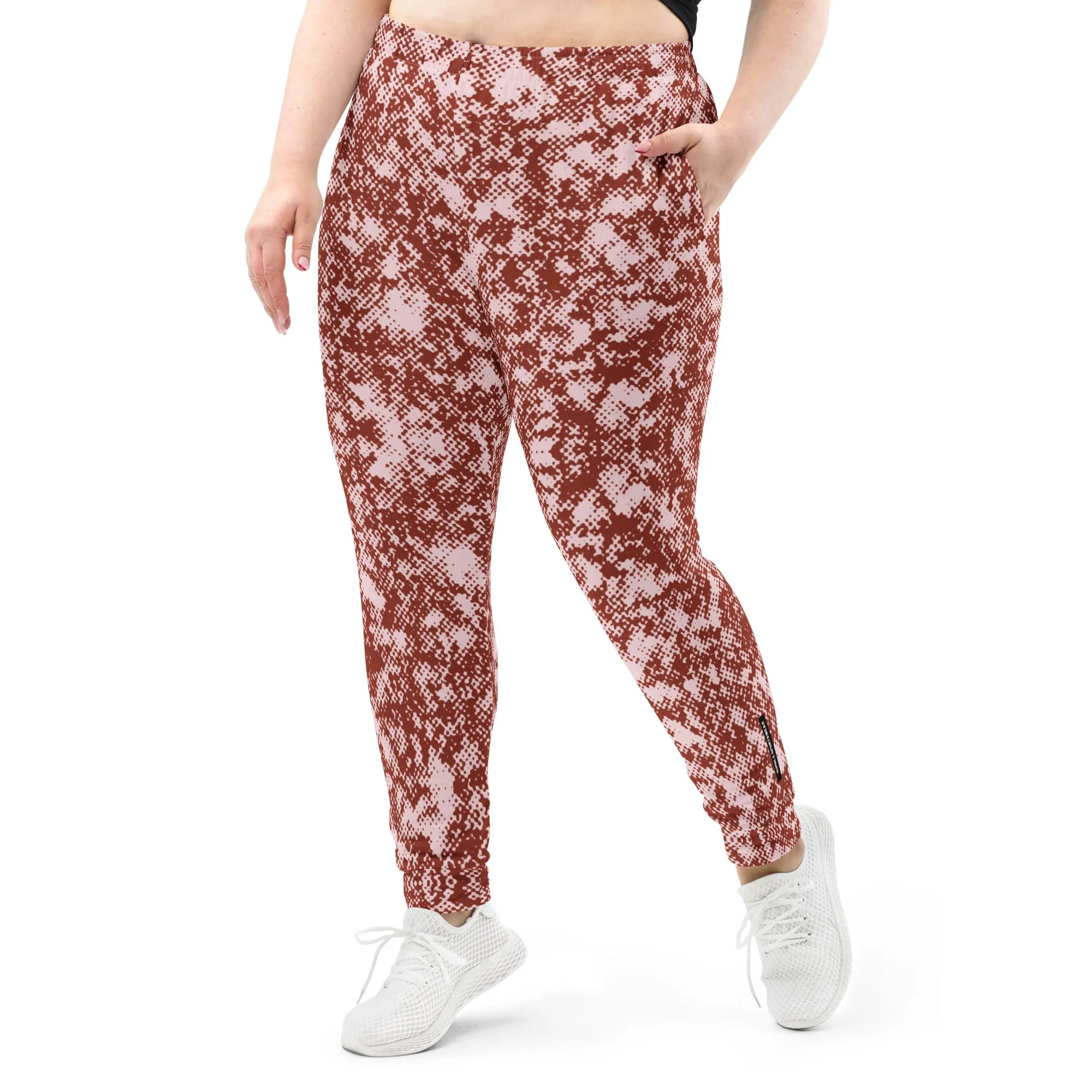 Humble Sportswear™ Rosy Red Slim Fit Joggers