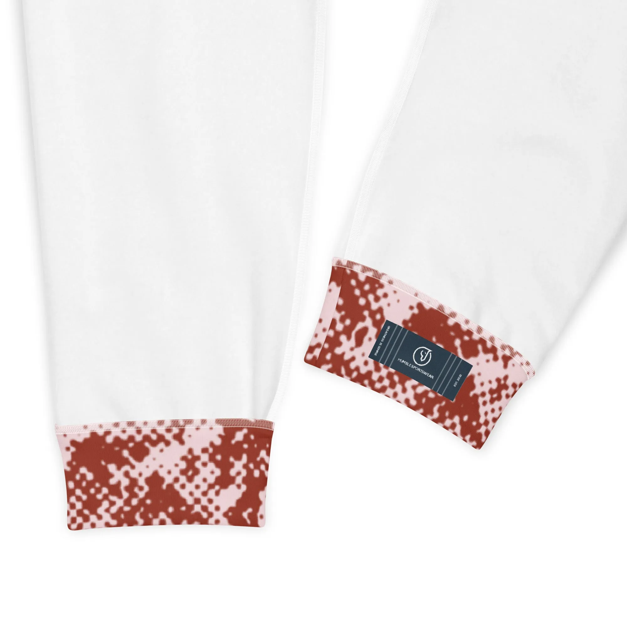 Humble Sportswear™ Rosy Red Slim Fit Joggers