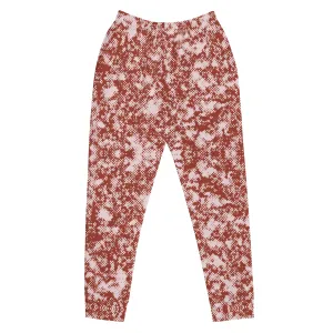 Humble Sportswear™ Rosy Red Slim Fit Joggers