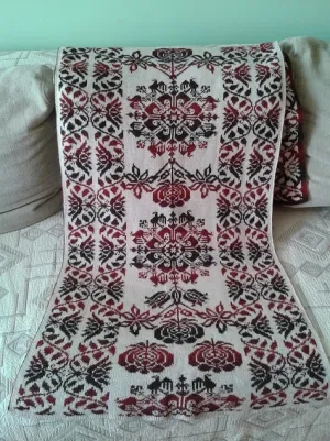 Icehouse scarf pattern (free PDF download)