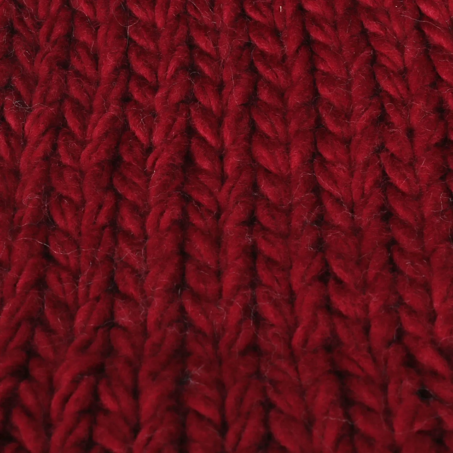 ililily Solid Color Fold Over Long Pompom Beanie Winter Ribbed Knit Slouchy Hat