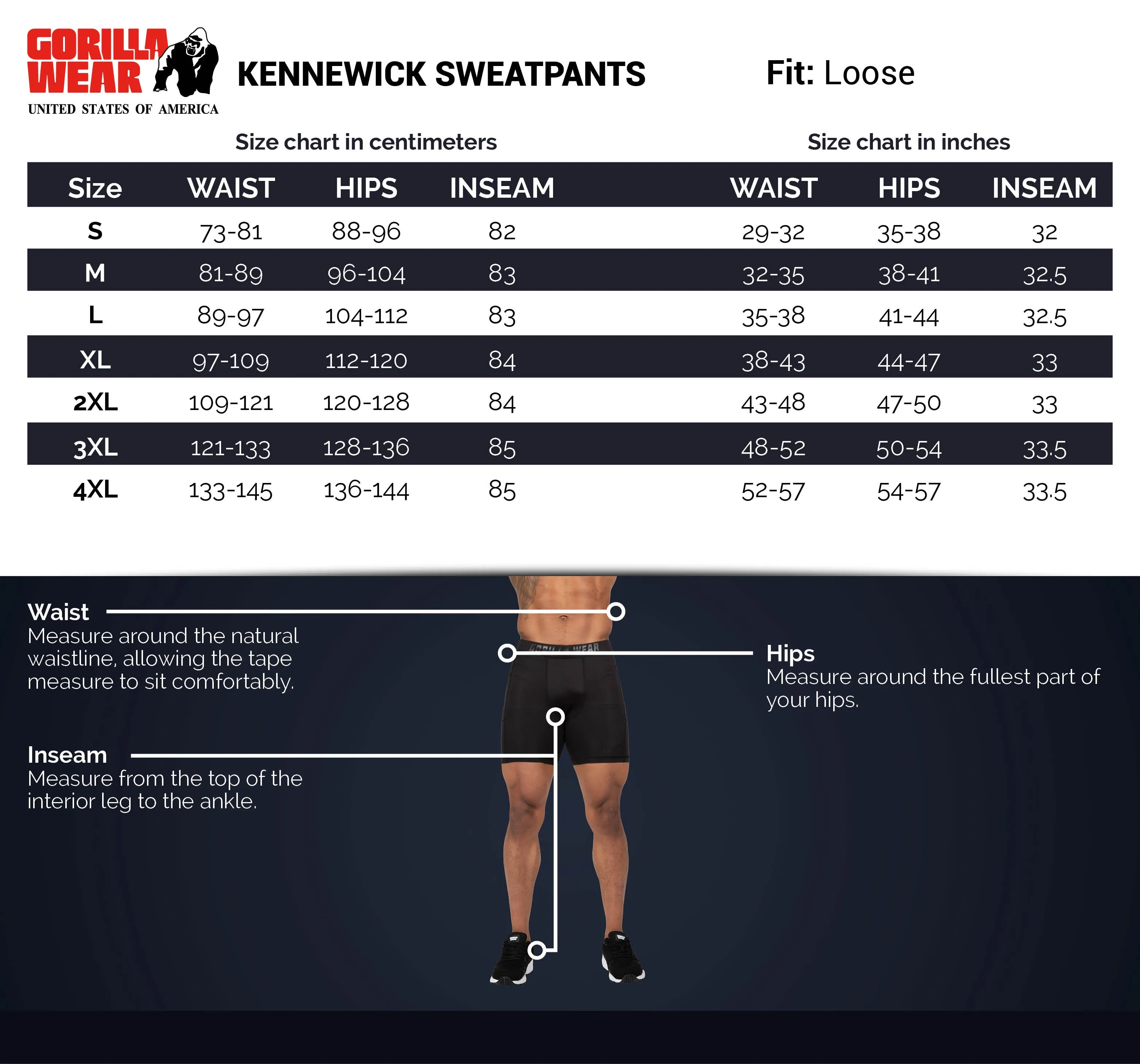 Kennewick Sweatpants - Black