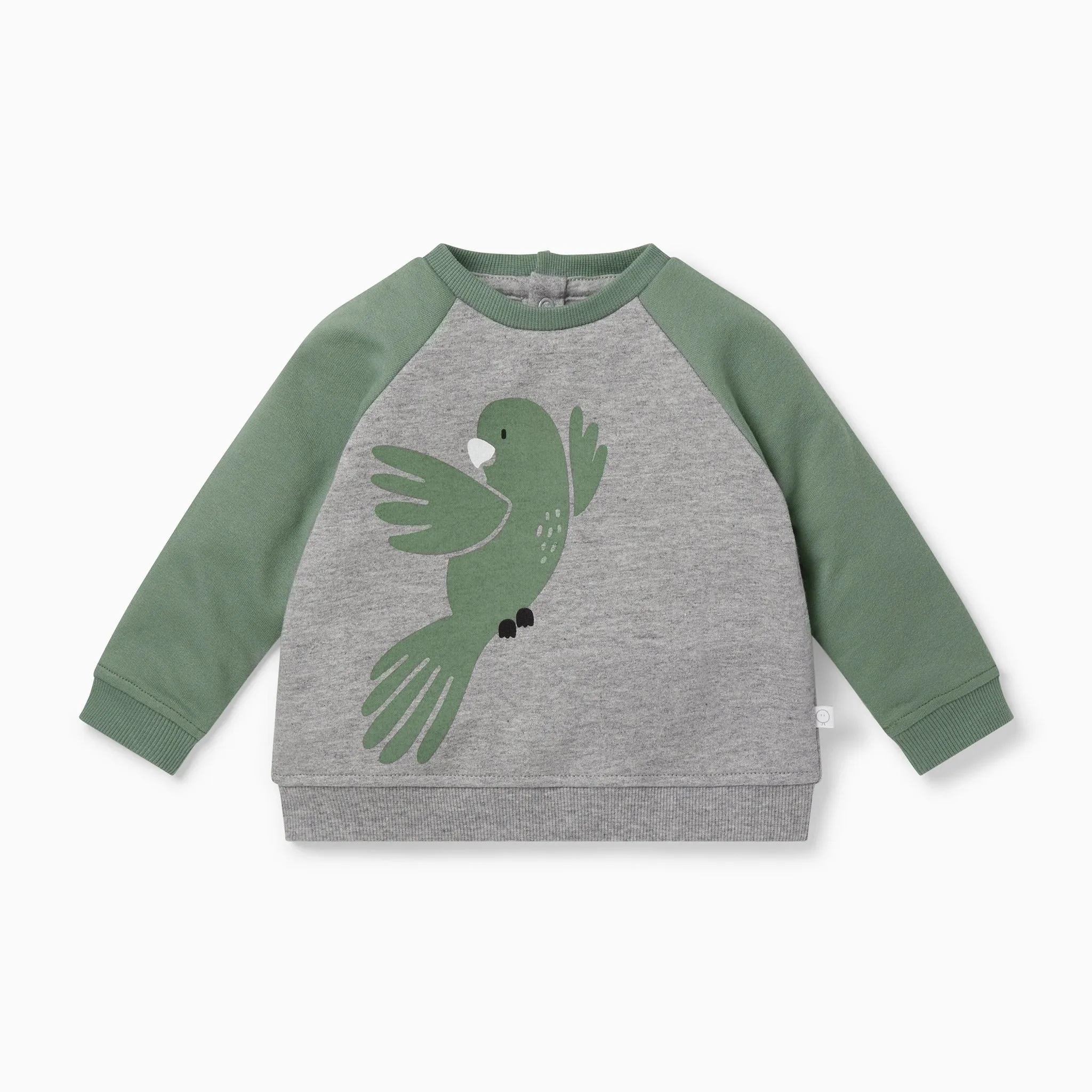 Khaki Bird Sweatshirt & Joggers Outfit