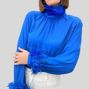 Long Sleeve Blouse Shirt  Elegant Top