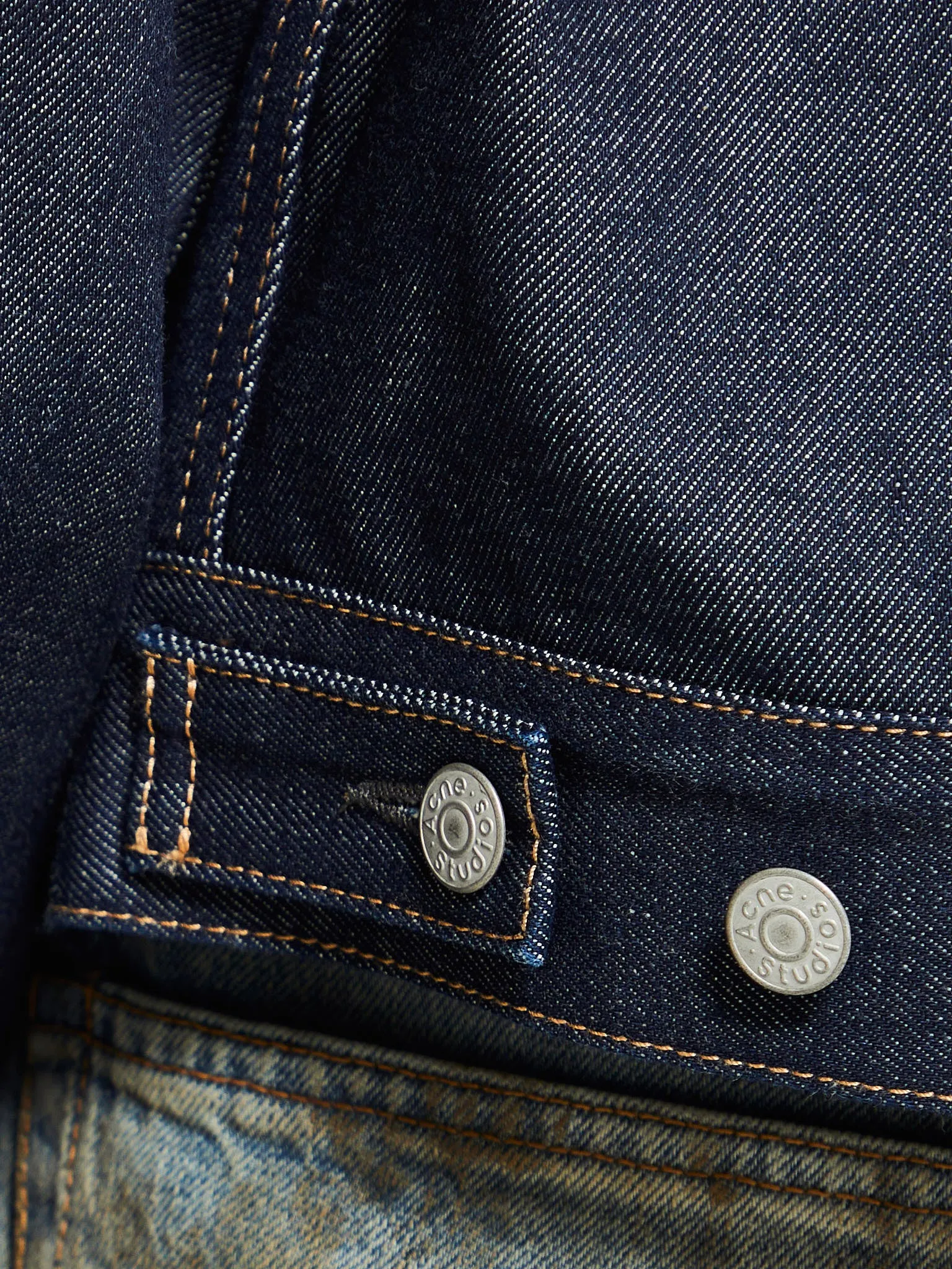Marko U Denim Jacket in Indigo Blue