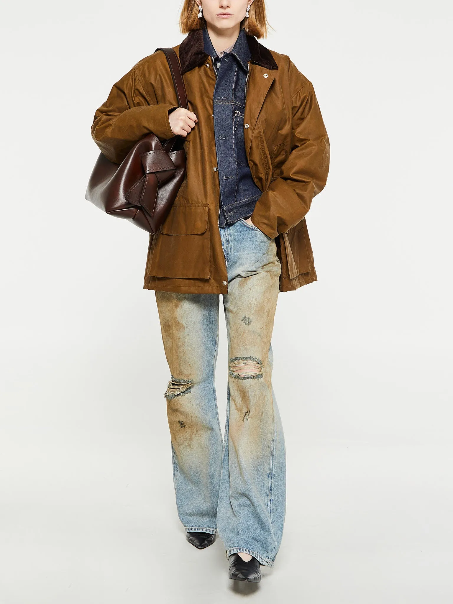 Marko U Denim Jacket in Indigo Blue