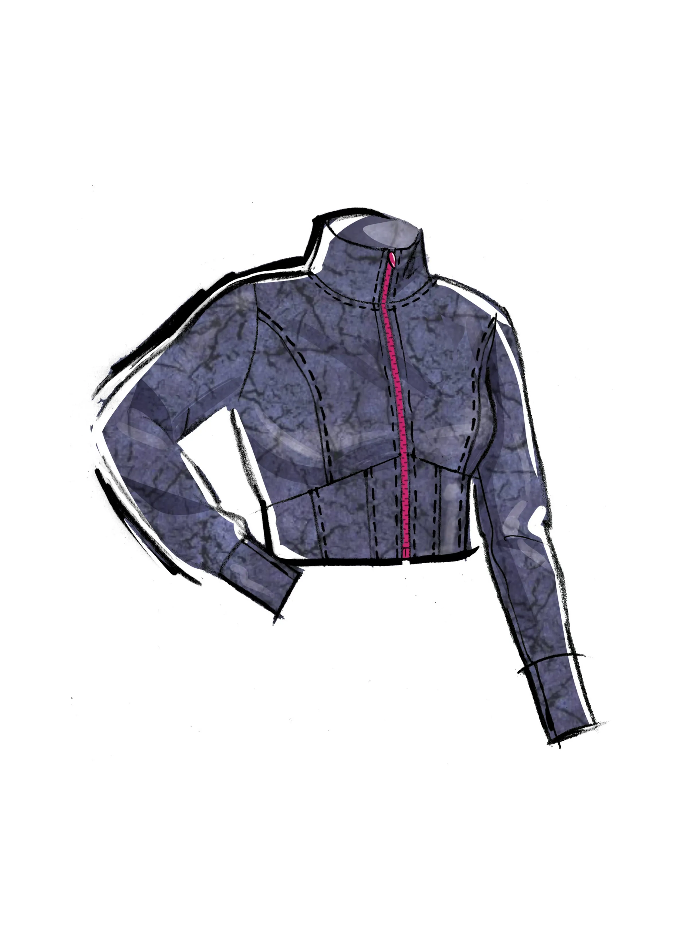 McCall's Sewing Pattern 8366 Women's Knit Corset Style Jacket
