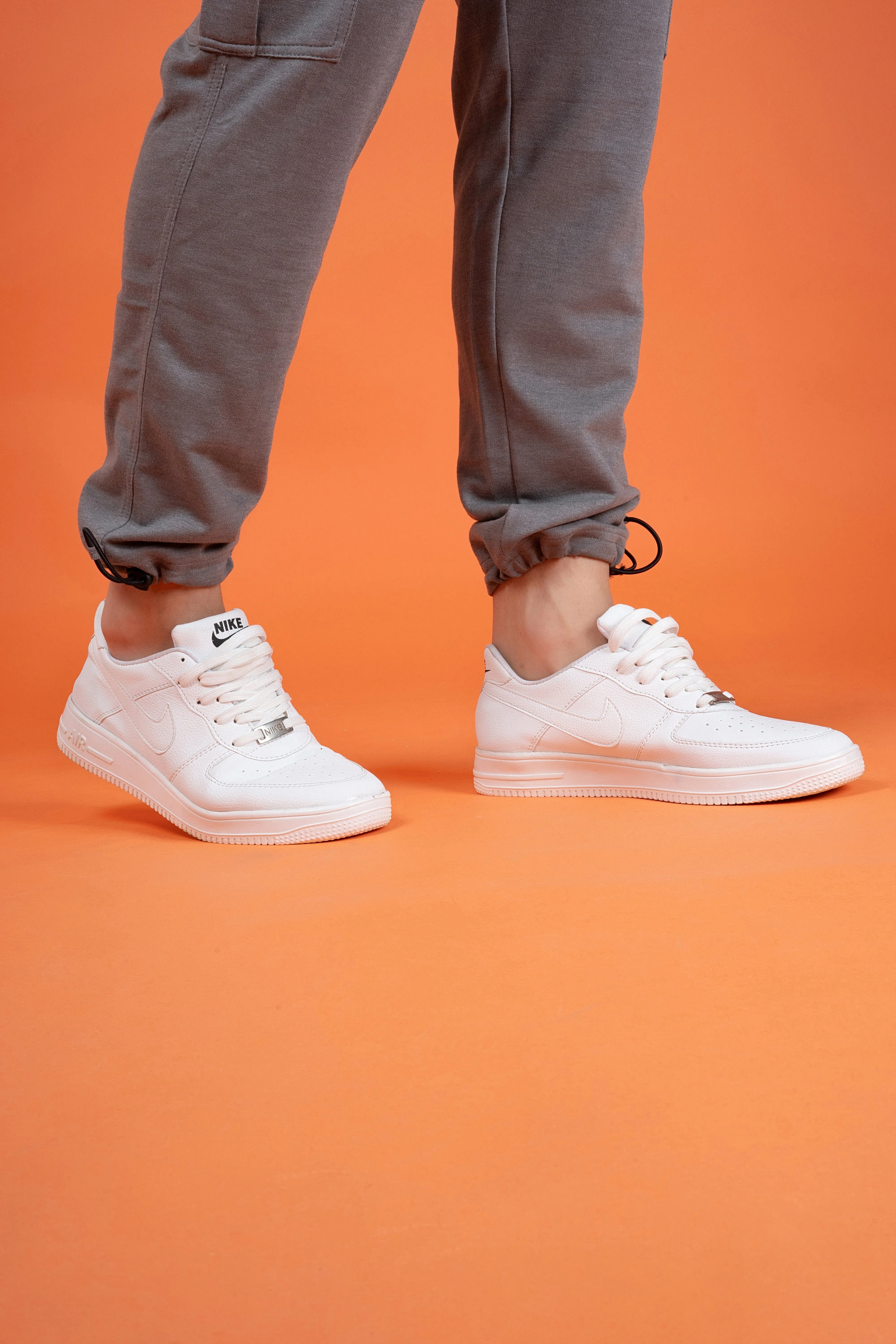 Men's Grey Premium fabric Joggers