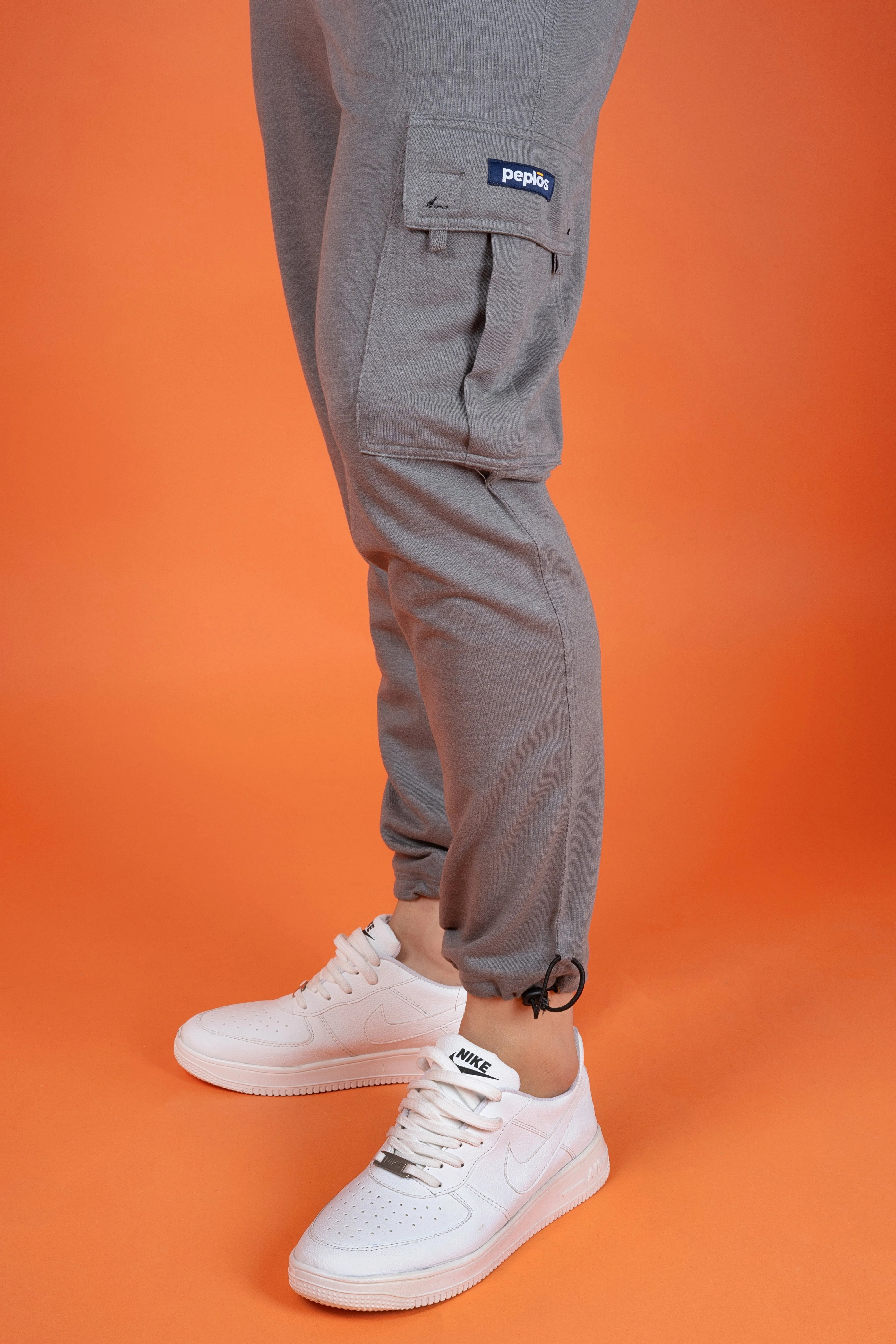 Men's Grey Premium fabric Joggers