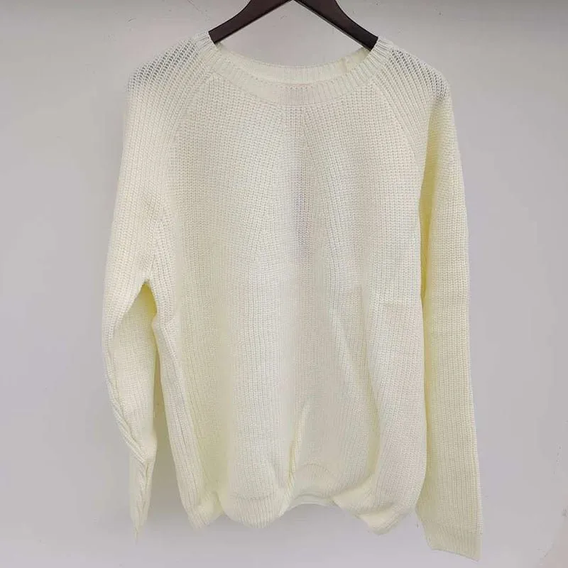 Mens Wear Classic Round Collar Sweater
