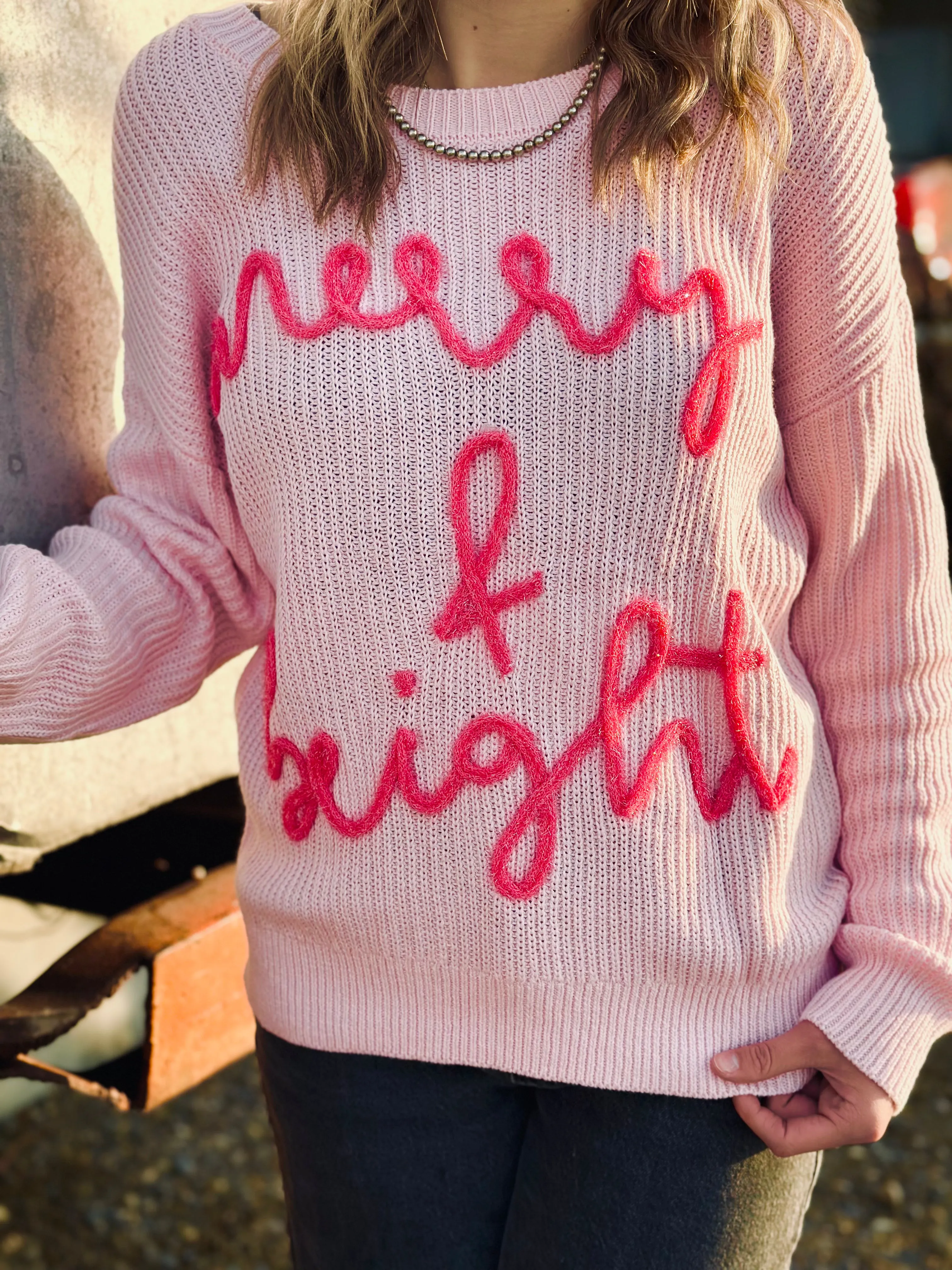 Merry & Bright Crewneck