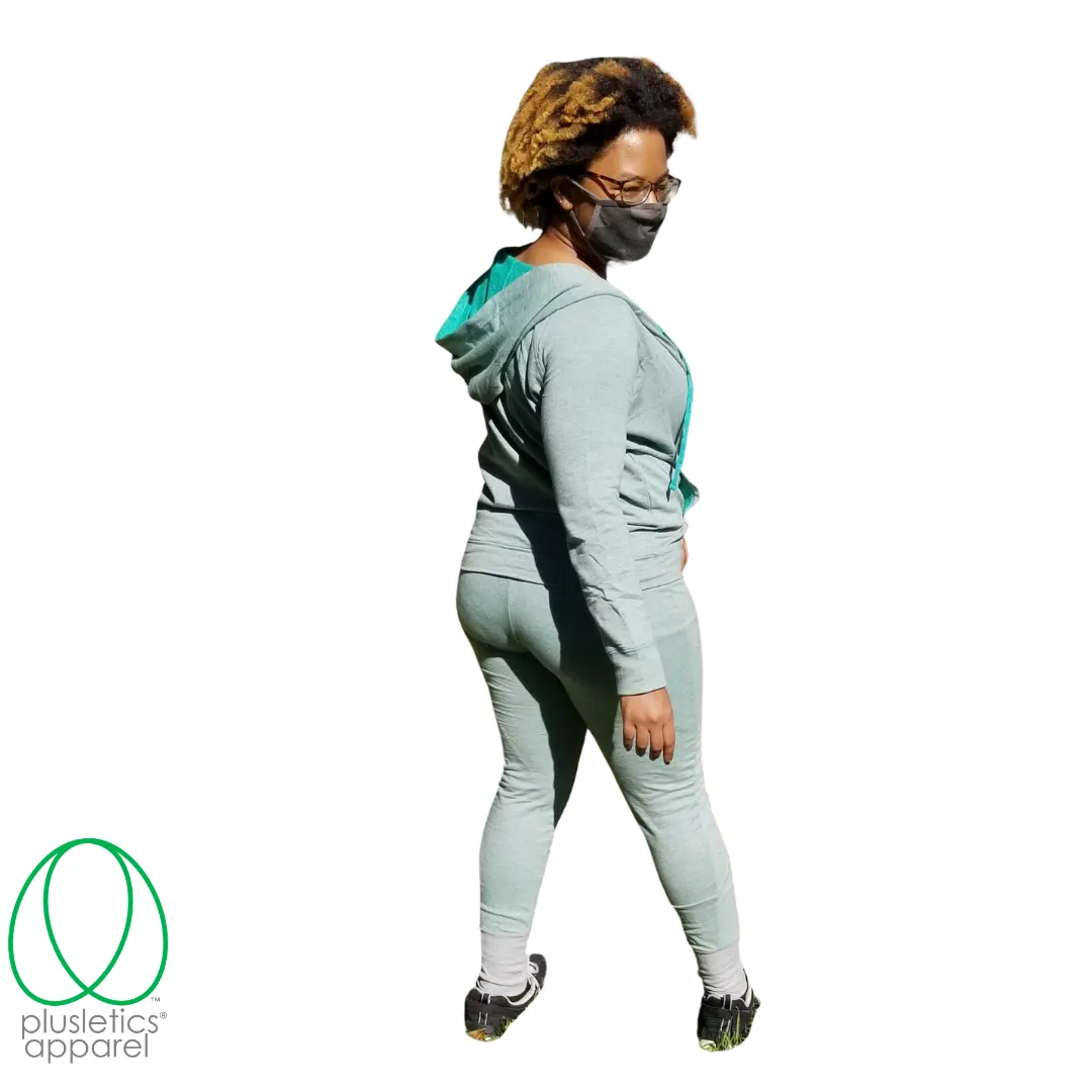 Metro Cuffed Joggers - Marl Jade