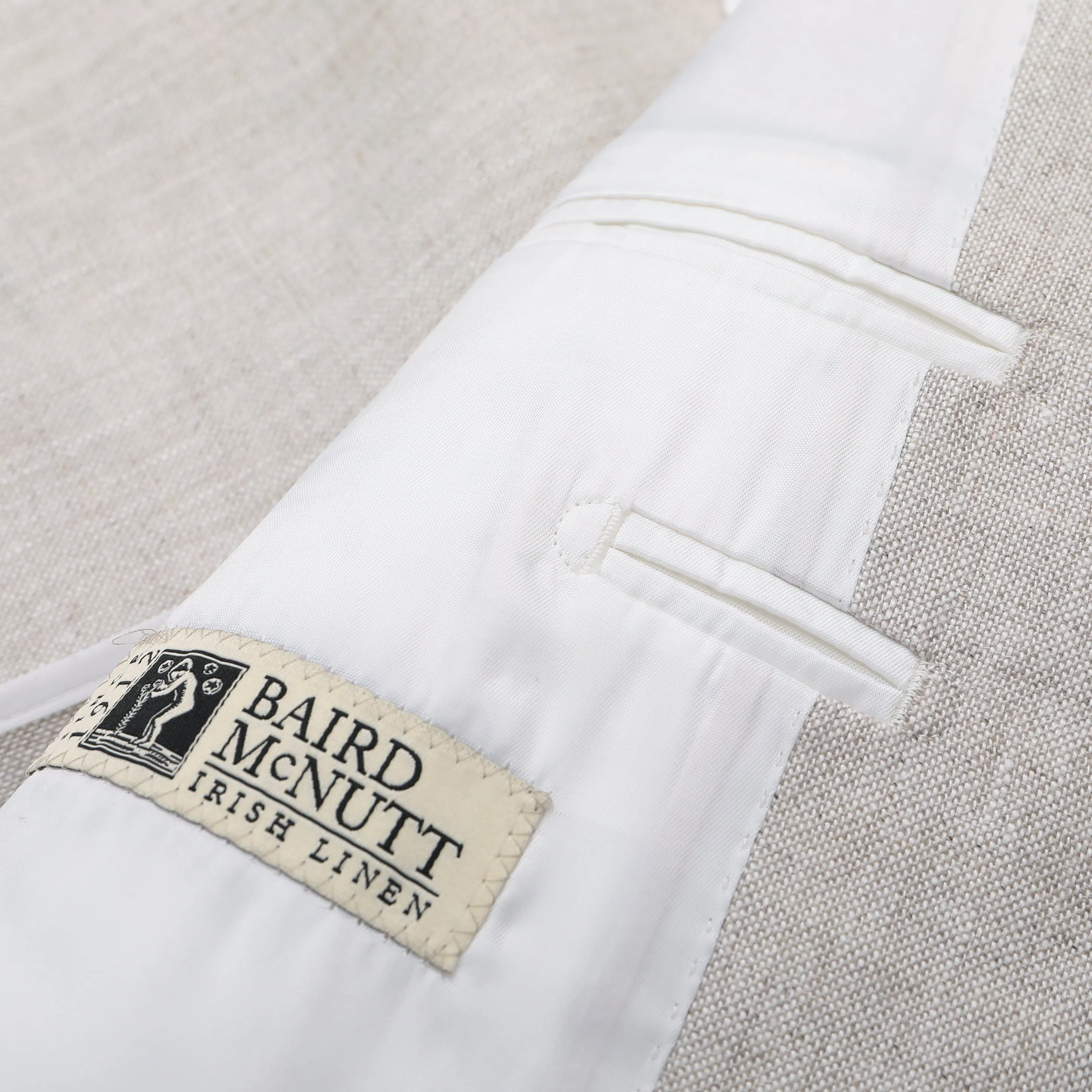 MILLTOWN IRISH LINEN JACKET - BAIRD McNUTT