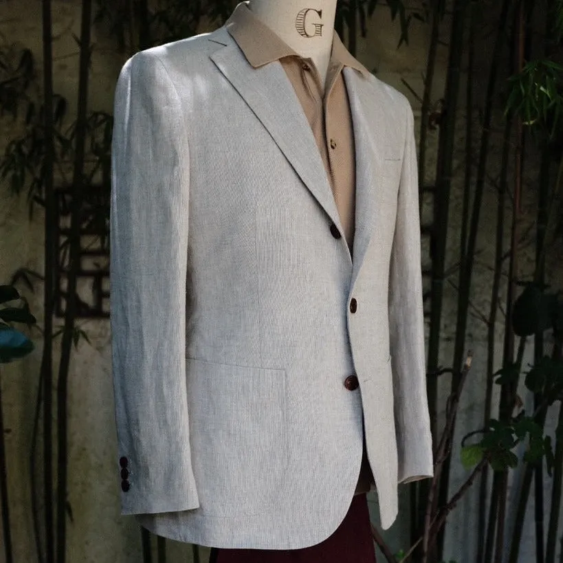 MILLTOWN IRISH LINEN JACKET - BAIRD McNUTT